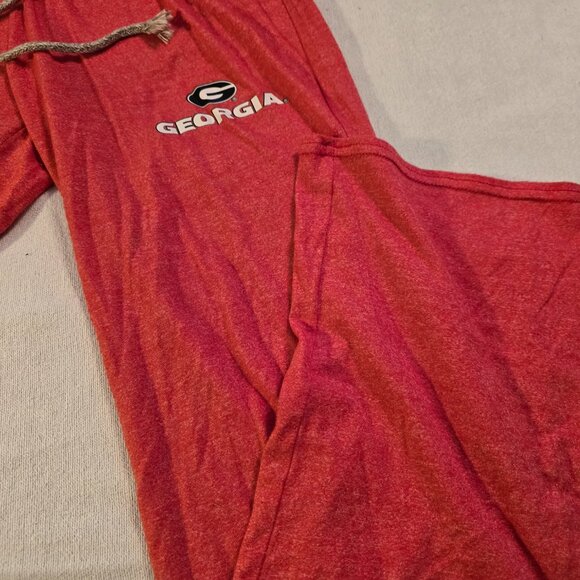 Sports Concepts GA Women S Small Georgia Red College Sleepwear Pants GUC SOFT! - Picture 2 of 11